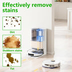 Choneight 2 Pack Floor Vacuum Cleaner Detergent Refill for Dreame Cleaning Solution,Compatible with Dreame X Series and L Series Robot Vacuum and Mop. (2 Pack of 33.8 Fl Oz)