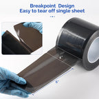 JMU Black Barrier Film 4" x 6", Barrier Film Tattoo 1200 Sheets Barrier Tape