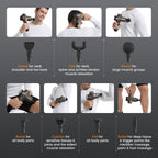 Mebak 3 Massage Gun Deep Tissue, Muscle Massager for Athletes Pain Relief