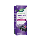 Nature's Way Sambucus Immune Elderberry Syrup, Elderberry extract, Vitamin C and Zinc with Propolis & Echinacea for Immune Support*, with Superfood Antioxidants(1), 8 Fl Oz (Packaging May Vary)
