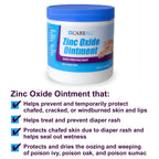 CareAll Zinc Oxide 20% Skin Protectant Barrier Ointment 15 oz., Provides Relief, Prevention and Treatment for Chafing due to Diaper Rash. Helps Seal Out Wetness. Non-Nano.