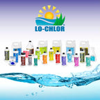 LO-CHLOR Aqua Blanket - The Liquid Solar Blanket for Pools and Energy Saving Liquid Pool Cover, Non-Toxic and Safe Pool Evaporation Prevention, Greatly Reduces Heat and Chemical Loss AB009-12 (128 Oz)