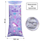 MP MOZZPAK Vomit Bags Disposable 35 Pack - 1000ml Emesis Bags, Leak-Proof Barf Bag, Travel Friendly Puke & Nausea Bag for Motion Sickness, Medical Grade Throw up Relief for Car (35pk - Unicorn Style)