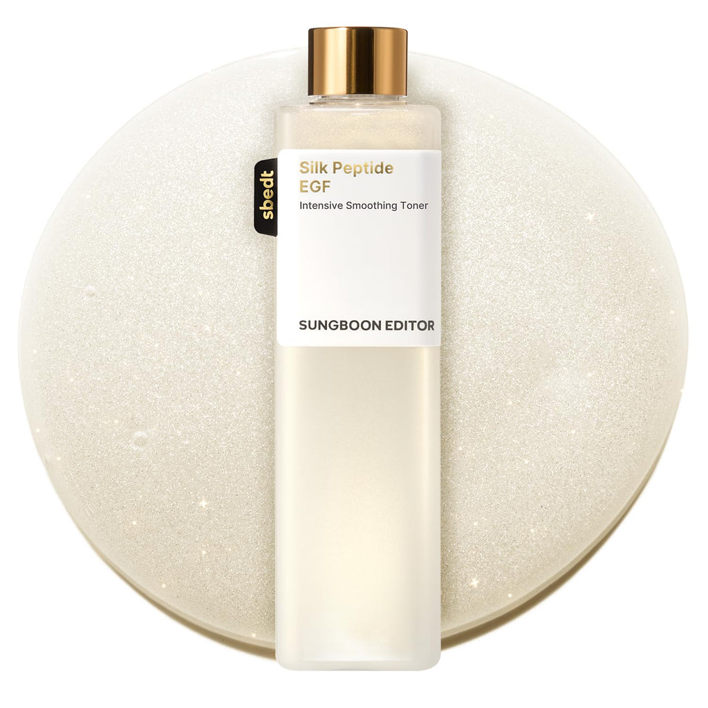 SUNGBOON EDITOR Silk Peptide EGF Toner, For Face & Body, 300ml/10.14 fl.oz