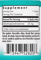 NutriCology DHEA 25 mg - Micronized Lipid Matrix Tablets - Hormone & Vitality Support - Enhanced Absorption Formula - Hypoallergenic - 60 Servings - 60 Tablets