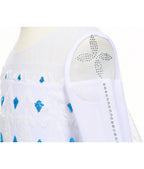 Aoiviss Girls Princess Costumes Snow Queen Princess Fancy Dress Up Clothes