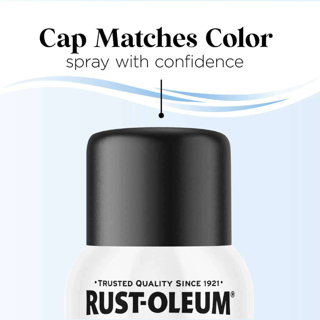 Rust-Oleum Low Odor Premium Spray Paint, 11 oz, Matte Blackout, 2 Pack