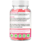 2 Pack Calcium Citrate Gummies 1000mg w/Vitamin D3, High Absorption Calcium Gummies for Women & Men, Plus Magnesium, Potassium, Zinc for Muscle & Immune Support, Raspberry Flavor, 120 Count