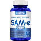 SAM-E Supplement 400mg | Easy Absorption S-Adenosyl-L-Methionine SAM-e 400mg for Bone and Mood Support Supplement | Made in The USA Non-GMO and Gluten Free (90 Day Supply)