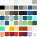 Chalky Chicks All-in-One Chalk Paint for Furniture or Cabinet - 8 Fl Oz - Matte Finish Tuscany (Yellow) for Metal, Wood Furniture Paint - No Sanding All-in-One for Home Decor & Crafts, USA Made