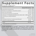 Sports Research® Vitamin B-Complex - Full Spectrum of B Vitamins with Methylated B12 & Folate - Gluten Free · Plant-Based · Non-GMO · Vegan-Friendly Formula - 120 Veggie Softgels
