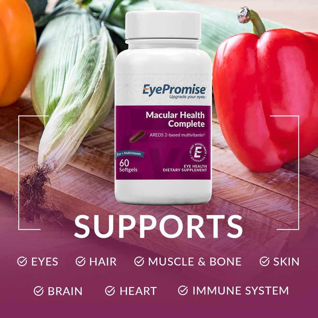 Macular Complete EyePromise Macular Health Complete Supplement - 60 Softgels, 30-Day ...