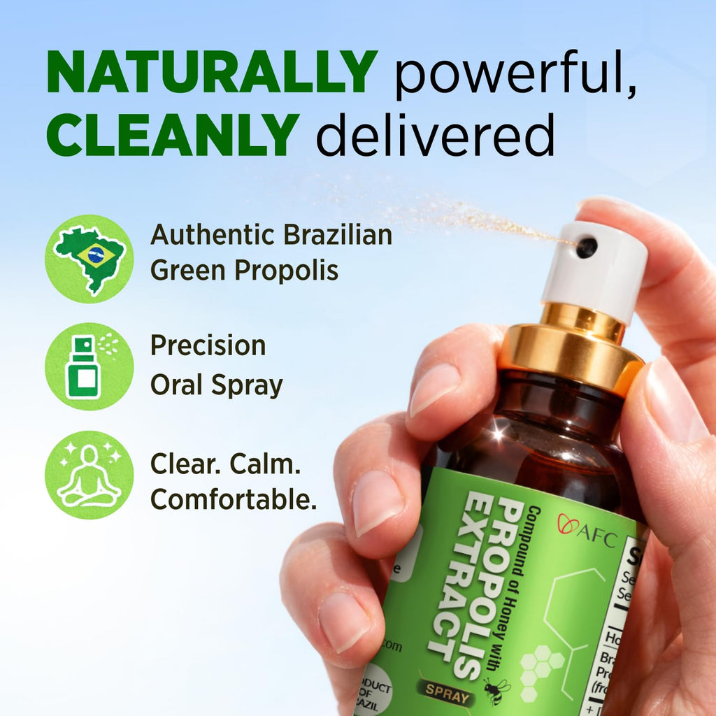 AFC Japan Brazilian Green Propolis Throat Spray - 35ml
