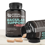 Visual Advantage® Macular Support + Meso-Z – Blue Light Eye Vitamin with Triple Antioxidants for Advanced Protection Against Digital Screens (180-Count)