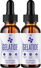 Gelatide Drops – Advanced Liquid Formula for Daily Health & Wellness Support (2 Bottles – 2 Month Supply)