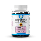 TRUEMED Sunflower Lecithin with Shatavari & Ashwagandha - 1100 mg per Serving - Supports Hormone Balance, Milk Flow, Brain Health, Digestive Wellness, 100 Softgels - Made in USA GMP Certified