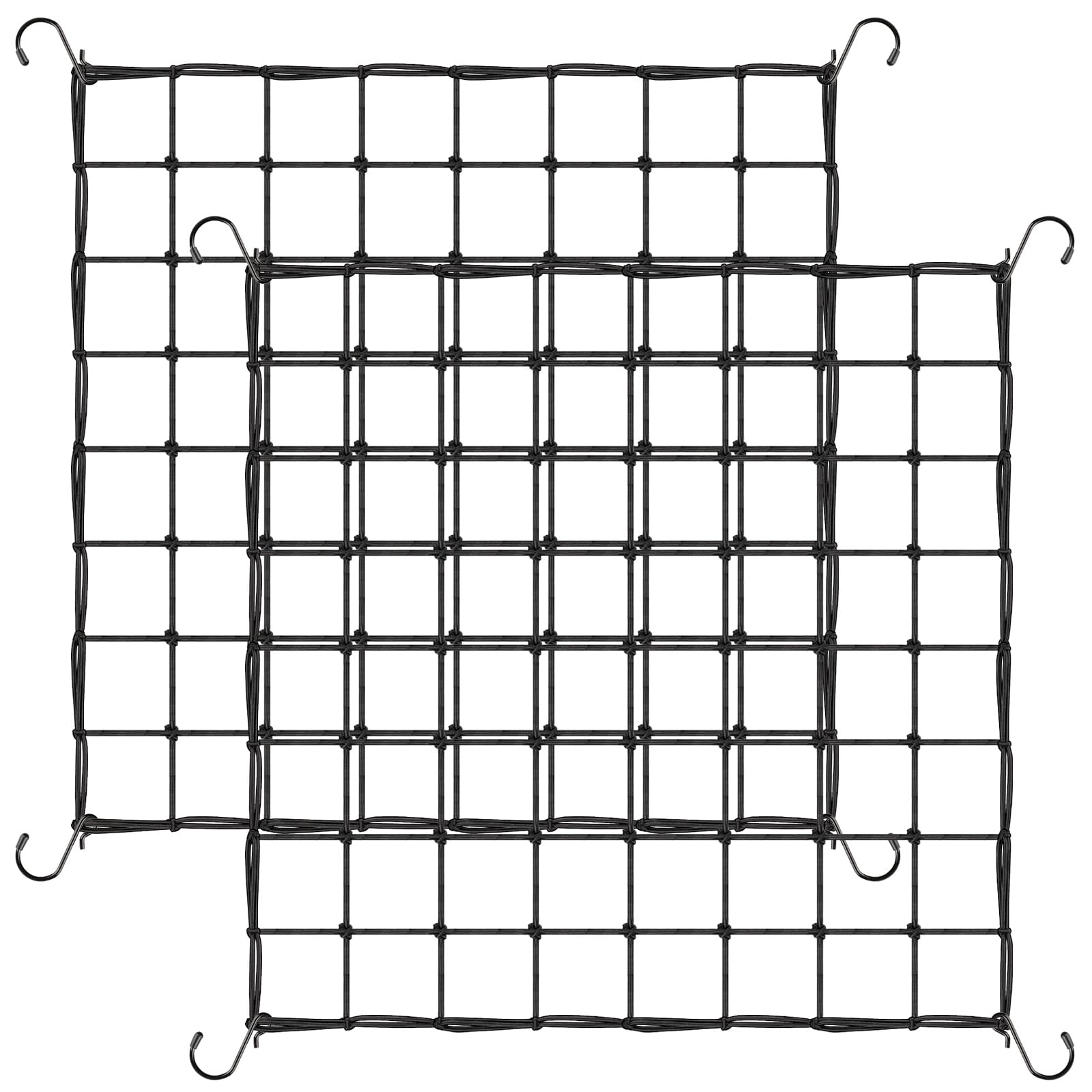 Trellis Netting, Scrog Net 4×4 ft, Heavy-Duty, Grow Tent Accessories, 2 Pcs