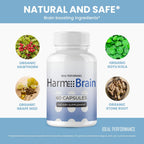 IDEAL PERFORMANCE Harmobrain Capsules, Harmo Brain Pills Reviews (5 Pack)