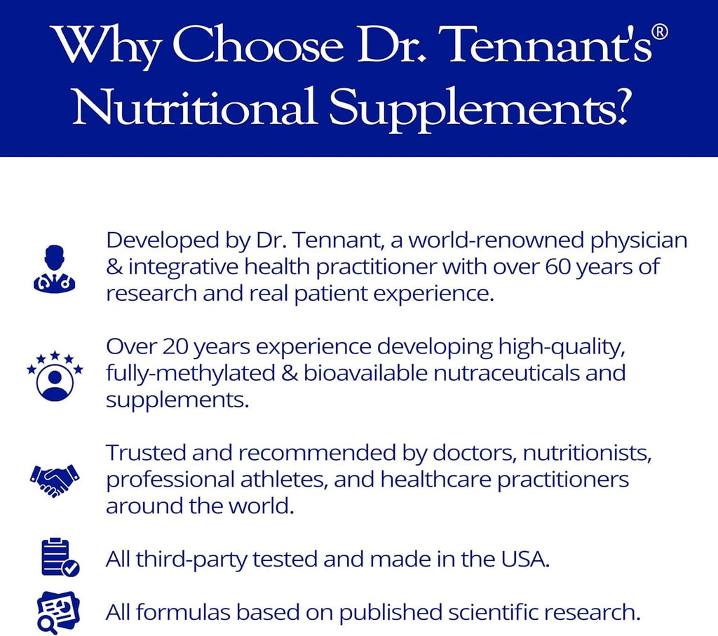 Dr. Tennant's Restore Vanilla Veggie Protein | Premium Plant-Based Protein - 100% Natural and Omega 3 Fusion, Including Pea Protein Isolate - Low Carb, Keto, Dairy Free - 30 Day Supply