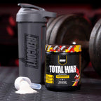 REDCON1 Total War Pre Workout Powder | Blue Lemonade | 320mg Caffeine + Citrulline Malate + Beta Alanine (30 Servings)