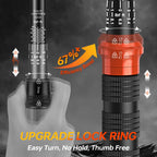 Upgraded Torque Wrench Set 8PCS, 1/4 3/8 1/2 inch Drive Click Torque Wrench, 10-230in.lb, 5-50ft.lb, 10-180ft.lb, 72-Tooth Dual Scale, ±3% Accuracy, 5 Adapters, for Bike, Moto, Car Repair and Maint