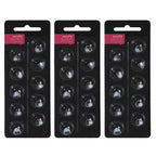 Hearing Aid Domes for Oticon Replacements,Oticon Minifit Double Vent Bass Domes (8 mm/3 Pack）,Universal Domes for Oticon Hearing Aid Supplies