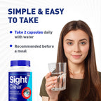 LIVORKA Sight Clear Pills, Sight Clear Support Eye Supplement, SightClear 20/20 Vision Vitamins Reviews Advanced Formula, 60 Capsules for 1 Month