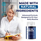 (2 Pack) Bio Brain Capsules - Official BioBrain Supplement Pills Daily Support Brain & Memory Focus All Natural Advanced Premium Formula for Overall Health & Wellness, 120 Capsules for 2 Months