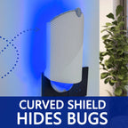 Flying Insect Trap (1 Starter & 3 Refill Cartridges), Plug-in Fly Trap for Home, Kitchen, Living Room – UV Light Indoor Bug Catcher for Gnats, Fruit Flies, Mosquitoes, and Moths