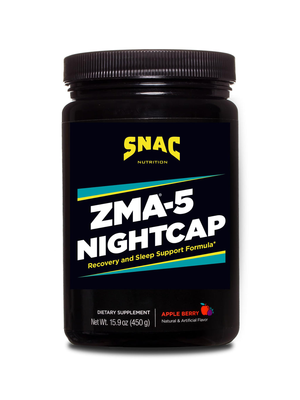 ZMA-5 Nightcap Rapid Recovery - Pre Workout Supplement for Deep Sleep, 450g