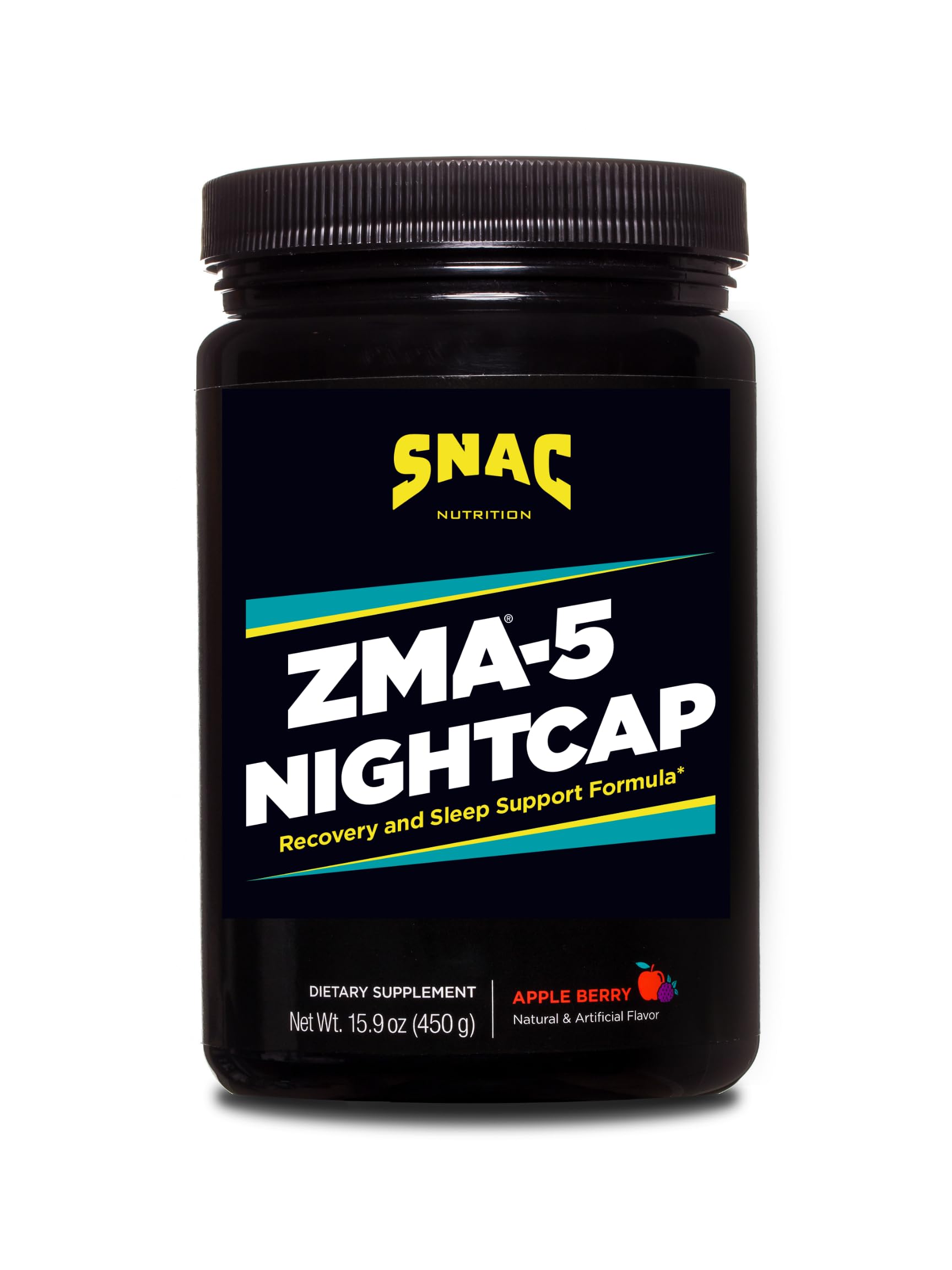 ZMA-5 Nightcap Rapid Recovery - Pre Workout Supplement for Deep Sleep, 450g