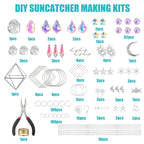 Suncatcher Kit for Adults, DIY Crystal with Prism Beads, 380PCS