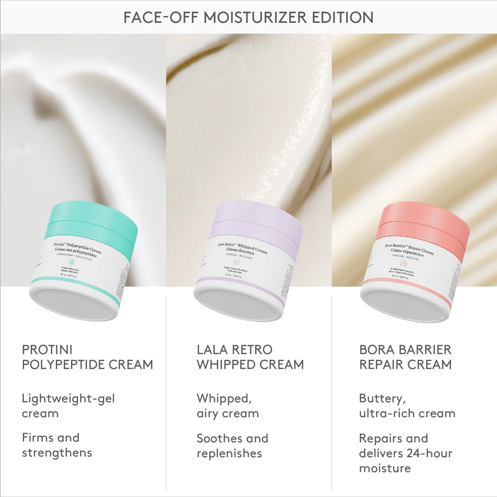 Drunk Elephant Protini Polypeptide Cream - 50 ml/1.69 fl oz - Firming Moisturizer - Clean Clinical Skincare - Cruelty-Free - Dermatologist-Tested - Free of Essential Oils, Silicones, and Fragrance