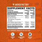 Jacked Factory Burn-XT Clinically Studied Fat Burner & Weight Loss Supplement - Appetite Suppressant & Energy Booster - with Acetyl L-Carnitine, Green Tea Extract and More - 120 Natural Diet Pills