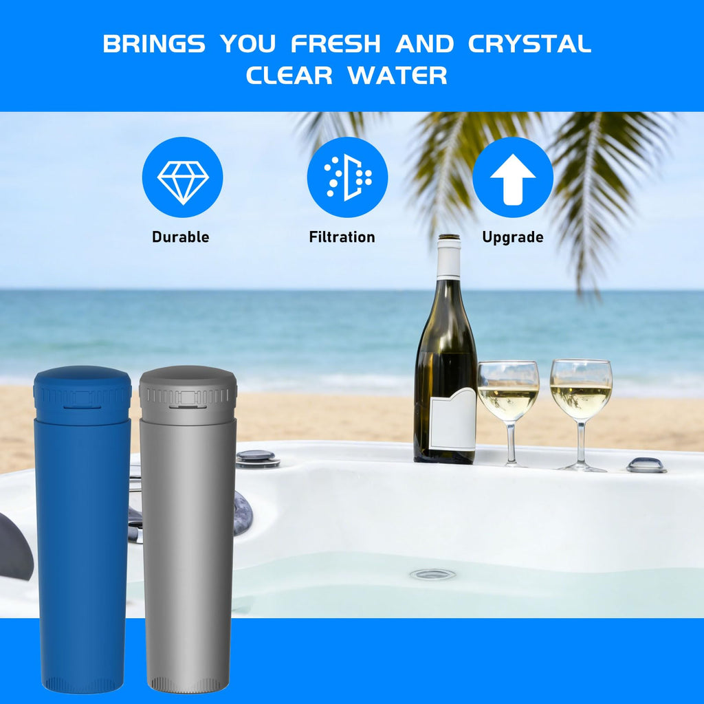 Mineral Cartridge + SmartChlor Cartridges Compatible with FROG Ease in-Line SmartChlor Mineral Cartridges System for Marquis, Caldera, Artesian & Hot Springs Spas, Up to 600 Gallons (1+3) Pack