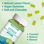 SmildeHeal Citrus Bergamot Gummies 3000mg, Bergamot Supplement for High Cholesterol, Cholesterol Lowering Supplement for Heart, Immune System & Anti-Aging, Sugar Free Vegan 120 Gummies