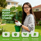 Stackable Monstera Plant Support Stakes，Plant Stand Indoor，Stackable Monstera Plant Support Stakes，Plant Stand Indoor，Garden Tools & Garden Accessories, Equipped with clipsstrapsVelcro (5pack)