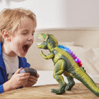 STEAM Life RC Walking T-Rex Dinosaur Toy, Lights and Roar, Kids 3-8