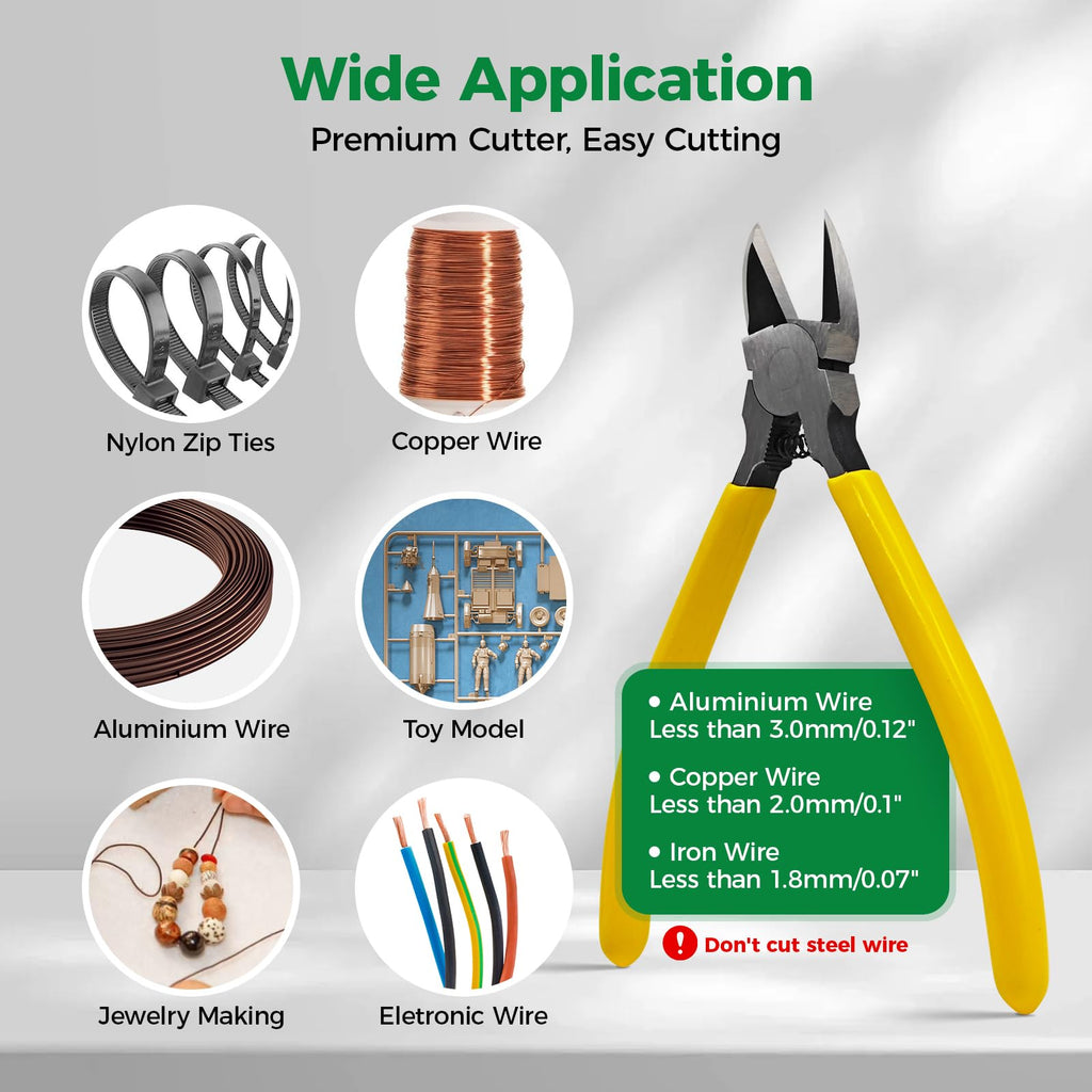 Bonsai Wire Kit with Cutter, Anodized Aluminum-189FT 7 Rolls 5 Sizes 1-3mm