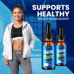 Gela Burn Drops – GelaBurn Natural Blend Advanced Formula Liquid Dietary Drops for Active Lifestyle - 1 Month Supply