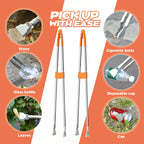 Loyim 4 Pack 36" Reacher Grabber Tool, Lightweight Litter Pick up Sticks