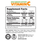 DR. MORITZ Vitamin C Gummies for Kids & Adults 240 mg - Immune Support Low-Sugar Chewable Vitamins for Toddlers - Vegetarian Gelatin-Free Children's Dietary Supplement (Citrus Flavor) (120 Count)