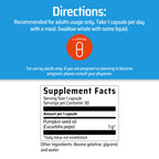 Sanhelios Curbita Bladder Caps Pumpkin Seed Oil 1,000mg - Healthy Bladder Function Support Supplement for Men & Women - Non-GMO, Sugar-Free, Preservative-Free, Gluten-Free - 60 Capsules - 2 Pack