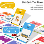 Startcan Talking Flash Cards for Toddlers 1 2 3 4 5, Speech Therapy Toys Autism Toys, ABC 123 Sight Words Etc - 255 Cards-510 Sides, Educational Learning Interactive Toys with Giftable Package