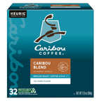 Caribou Coffee Caribou Blend, Keurig Single-Serve K-Cup Pods, Medium Roast Coffee, 32 Count(Pack of 1)