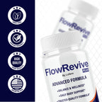 (2 Pack) Flow Revive Capsules, FlowRevive Pills Advanced Premium Prostate Supplement Health Support Formula Vitamins for Men Urinary Function, Comfort, Flow & Balance All Natural Ingredients (120 ct)