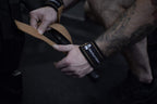 Gymreapers Lifting Wrist Straps for Weightlifting, Bodybuilding, Powerlifting, Strength Training, & Deadlifts - Padded Neoprene with 18" Cotton (Desert Tan)