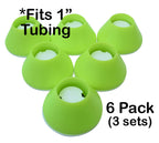 Easy To Use Products | Walker Coasters | Longer Lasting More Durable Tennis Ball Alternative | Glides Easily Over Hard Surfaces | 6 Count | Tennis Ball Yellow