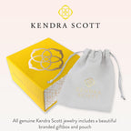 Kendra Scott Willa 14k Gold-Plated Pearl Huggie Earrings in White Pearl, Fashion Jewelry for Women