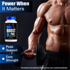 (2 Packs) Iron Boost Pro Capsules, All Natural IronBoostPro Supplement Pills with Premium Ingredients, Official IronBoost Pro for Maximum Strength & Overall Wellness Review (120 Capsules)